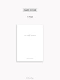 Pre-order | 2027 Weekly Plus Notebook, A5 size (Vertical Weekly)