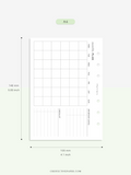 M125 | Horizontal Monthly Planner, MO1P