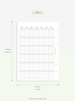 M123_G | Monthly Planner, MO1P, Grid