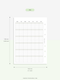 M123_G | Monthly Planner, MO1P, Grid