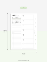 W108_GX_WO2P_2024 | 2024 Weekly Planner, Blank