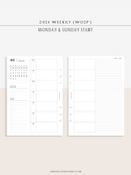 W108_GX_WO2P_2024 | 2024 Weekly Planner, Blank