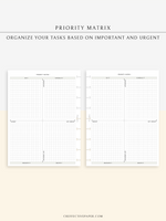 N133 | Priority Matrix