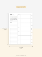 W108_GX_WO1P_2024 | 2024 Weekly Planner, Blank