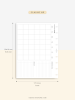 M125 | Horizontal Monthly Planner, MO1P