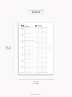 D131_2026 | 2026 Week on 4 Pages, Daily Schecule
