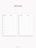 D131_2026 | 2026 Week on 4 Pages, Daily Schecule