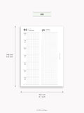 D131_2026 | 2026 Week on 4 Pages, Daily Schecule