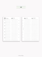 D131_2026 | 2026 Week on 4 Pages, Daily Schecule