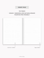 Pre-order | Grid Notebook, A6 Size