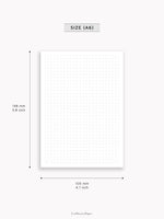 Pre-order | Grid Notebook, A6 Size