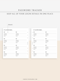 T119 | Website Login Password Tracker