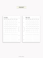 M112_2026 | 2026 Dated Monthly, MO1P