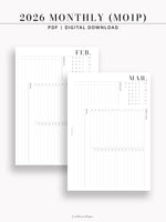 M113_H_2026 | 2026 Dated Monthly, MO1P