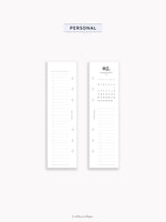 M118_2026 | 2026 Half-Page Calendar, Monthly Task list