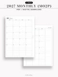 M131_L_2027 | 2027 Monthly, MO2P, Lined