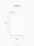 M133_B_2027 | 2027 Monthly, MO1P, Blank
