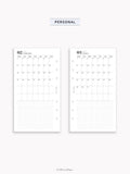 M133_B_2027 | 2027 Monthly, MO1P, Blank