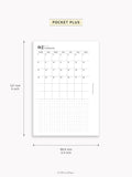 M133_B_2027 | 2027 Monthly, MO1P, Blank