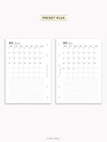 M133_B_2027 | 2027 Monthly, MO1P, Blank