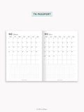 M133_B_2027 | 2027 Monthly, MO1P, Blank