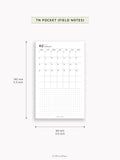 M133_B_2027 | 2027 Monthly, MO1P, Blank