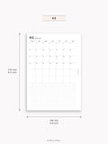 M133_B_2027 | 2027 Monthly, MO1P, Blank