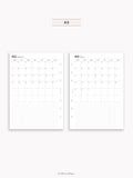 M133_B_2027 | 2027 Monthly, MO1P, Blank