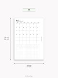 M133_B_2027 | 2027 Monthly, MO1P, Blank