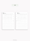 M133_B_2027 | 2027 Monthly, MO1P, Blank