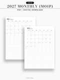 M133_G_2027 | 2027 Monthly, MO1P, Grid