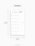 M134_B_2027 | 2027 Monthly, MO1P, Blank