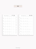 M134_B_2027 | 2027 Monthly, MO1P, Blank
