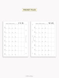 M134_B_2027 | 2027 Monthly, MO1P, Blank