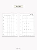 M134_B_2027 | 2027 Monthly, MO1P, Blank
