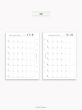 M134_B_2027 | 2027 Monthly, MO1P, Blank