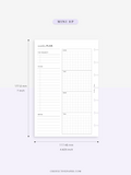 W128 | Weekly Planner, WO2P