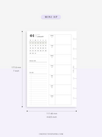 W108_GX_WO2P_2024 | 2024 Weekly Planner, Blank