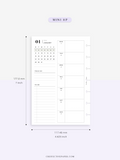 W108_GX_WO2P_2024 | 2024 Weekly Planner, Blank