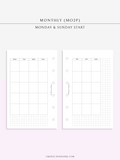M122_G | Monthly, MO2P, Grid
