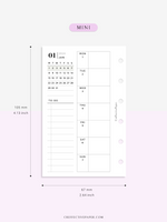 W108_GX_WO2P_2024 | 2024 Weekly Planner, Blank