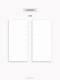 N140 | 3.5mm Line, Dot, Grid Notes