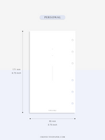 DA125 | Editable Dates Dashboard Set of 6