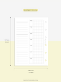 W108_G_WO1P | Weekly Planner, WO1P, Grid