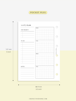 W128 | Weekly Planner, WO2P