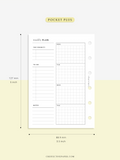 W128 | Weekly Planner, WO2P