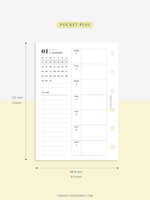 W108_GX_WO2P_2024 | 2024 Weekly Planner, Blank