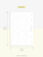 N140 | 3.5mm Line, Dot, Grid Notes