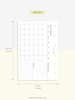 M125 | Horizontal Monthly Planner, MO1P