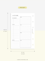 W128 | Weekly Planner, WO2P